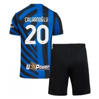 Maglia Calcio Inter Milan Hakan Calhanoglu #20 Prima Divisa Bambino 2024-25 Manica Corta (+ pantaloncini)